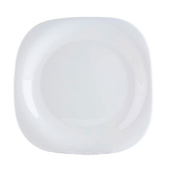 Тарелка мелкая Luminarc Carine White H5604 код 135646 стеклокерамическая 26 см