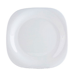 Тарелка мелкая Luminarc Carine White H5604 код 135646 стеклокерамическая 26 см