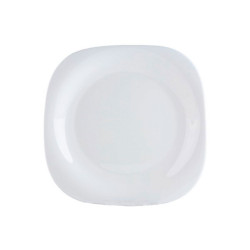 Тарелка десертная Luminarc Carine White L4454 код 145140 стеклокерамическая 19 см