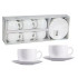Набор чашек с блюдцами Luminarc Essense White P3380 код 157433 стеклокерамический 12 предметов