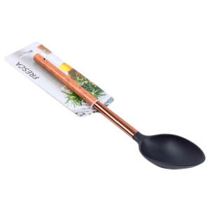 Ложка кухонная Fresca Urban 686246-285 код 176908 пластмассовая термостойкая с деревянной ручкой 33 см