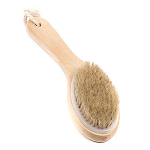 Щетка-массажер 26468526 с деревянной ручкой 25 см