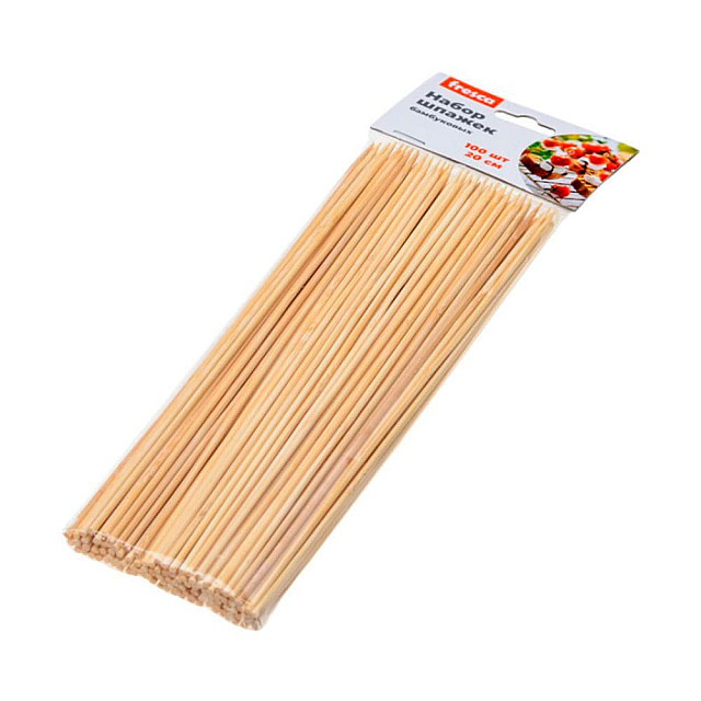Набор шпажек Fresca BB101798 бамбуковых 20 см 100 шт