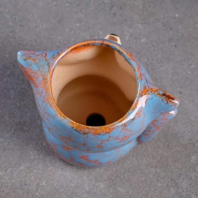 Кашпо керамическое Лисенок 8*9*9 см