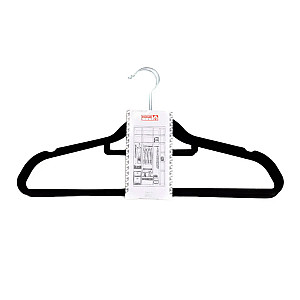 Набор вешалок для одежды Home Line BB101909 код 251360 велюр/пластмасса 45 см 2 шт