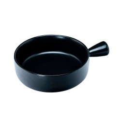 Форма для запекания Z11134-M.black керамическая с ручкой 20.5 см