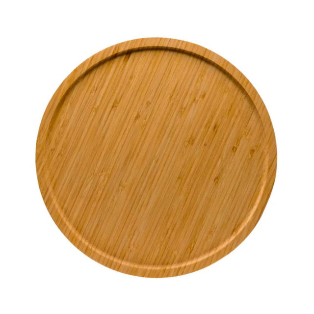 Блюдо сервировочное Fresca BB102093 код 273034 бамбуковое 30*30*1.5 см