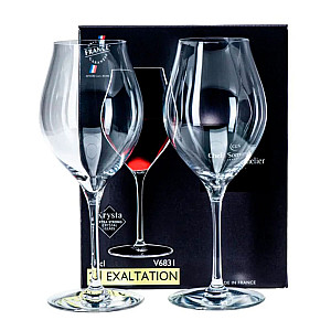 Набор бокалов для вина Luminarc Exaltation V6831 код 281527 стеклянных 470 мл 2 шт