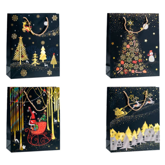 Пакет для подарка LPD2844 код 281701 бумажный 26*32*10 см