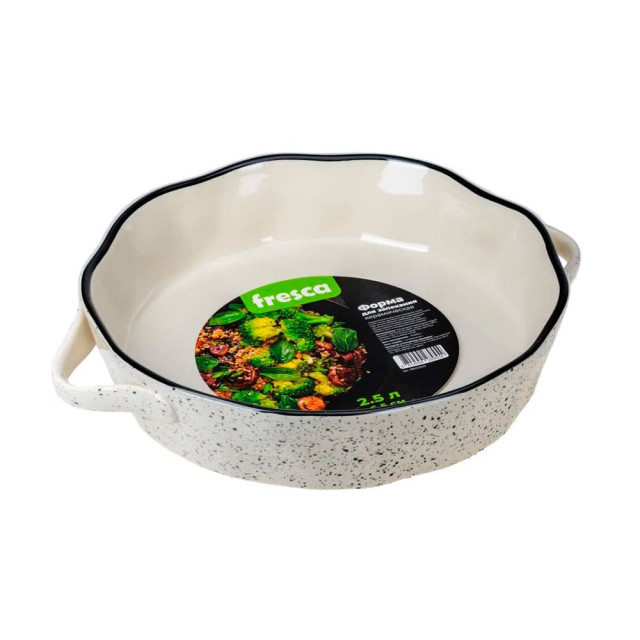 Форма для запекания Fresca BB102502 керамическая 34.3*28*6.5 см 2.5 л