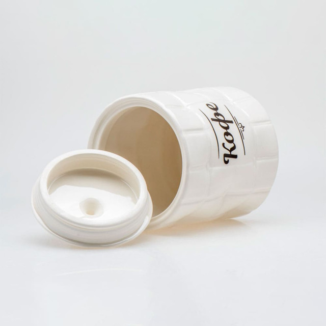 Банка для сыпучих продуктов Fresca Кофе QC24B37К керамическая 850 мл