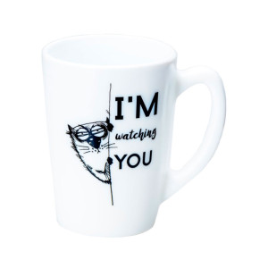 Кружка Luminarc New Morning. Watching V8889 код 293605 стеклокерамическая 11 см 320 мл