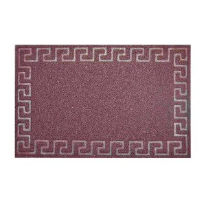 Коврик придверный ComeForte meander 60*90 см коричневый