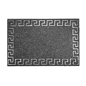 Коврик придверный ComeForte meander 60*90 см черный