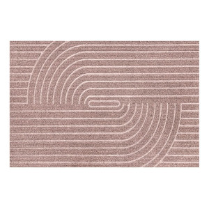 Коврик придверный Qingdao Graceline line mat T-008-brown влаговпитывающий 40*60 см коричневый