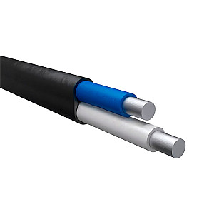 Кабель БелРосКабель АВВГ-П 2*6 черный