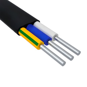 Кабель БелРосКабель АВВГ-П 3*2.5 черный