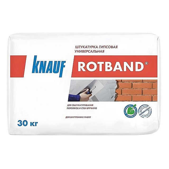 Штукатурка Knauf Ротбанд гипсовая 30 кг