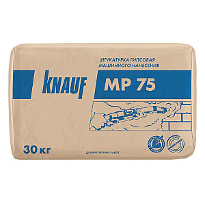 Штукатурка гипсовая машинного нанесения Knauf МП-75 30 кг