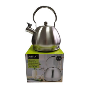 Чайник Astiat AST-1085 со свистком 2.5 л