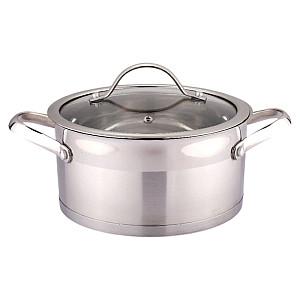 Кастрюля Astiat AST-6545 с крышкой 22 см 4.5 л