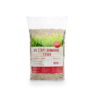 Травосмесь Зеленая Русь На старт внимание Газон 0.9 кг