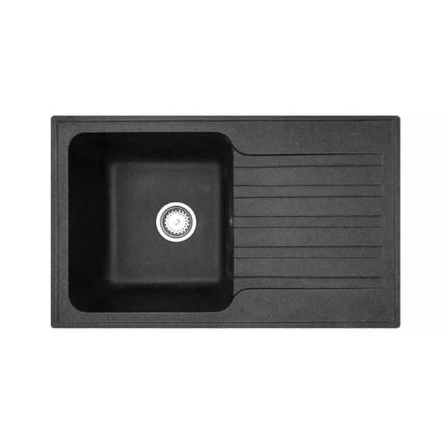 Мойка кухонная AV Engineering AV770490ABKA ART из искусственного камня 770*475 мм черная Мойка кухонная AV Engineering AV770490ABKA ART из искусственного камня 770*475 мм черная