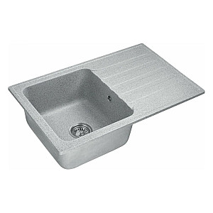 Мойка кухонная AV Engineering AV770490AGRA Art серый из искусственного камня 770*475 мм