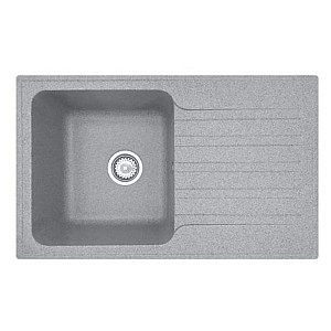 Мойка кухонная AV Engineering AV770490AGRA Art серый из искусственного камня 770*475 мм