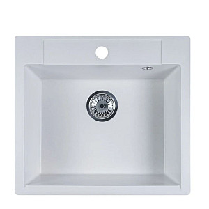 Мойка кухонная AV Engineering AVE550500WTA Unit белый из искусственного камня 550*500 мм