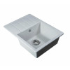 Мойка кухонная AV Engineering AVE615440SLA Mista серебро из искусственного камня 615*440 мм