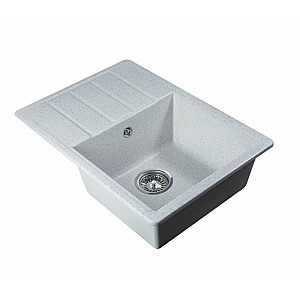 Мойка кухонная AV Engineering AVE615440SLA Mista серебро из искусственного камня 615*440 мм