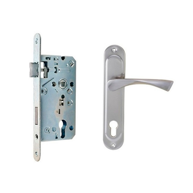 Защелка врезная Arni 7504/72 SN с заверткой