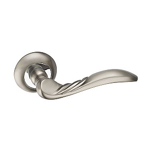 Ручка дверная Lockit Пиза AL SN/PC