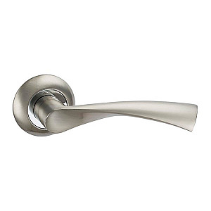 Ручка дверная Lockit Мессина AL SN/PC