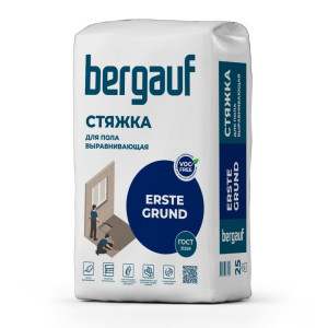 Стяжка для пола Bergauf Erste Grund выравнивающая 25 кг