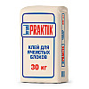 Клей для ячеистых блоков Bergauf Praktik 30 кг