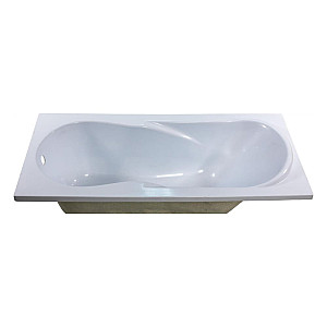 Ванна акриловая AquaFonte Люкс каркас в комплекте 1700*750 мм