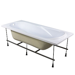 Ванна акриловая AquaFonte Эгея каркас в комплекте 1600*700 мм