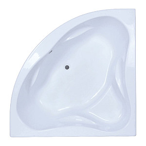 Ванна акриловая угловая AquaFonte Bergamo каркас и экран в комплекте 1400*1400 мм