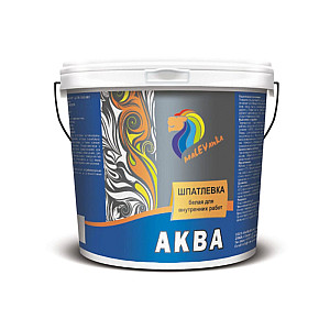 Шпатлевка Malevanka Аква для внутренних работ 3 л