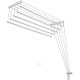 Сушилка потолочная Perfecto Linea 36-002181 стальная 5 стержней белая 1.8 м