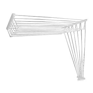 Сушилка потолочная Perfecto Linea 36-002182 стальная 7 прутьев 1.8 м