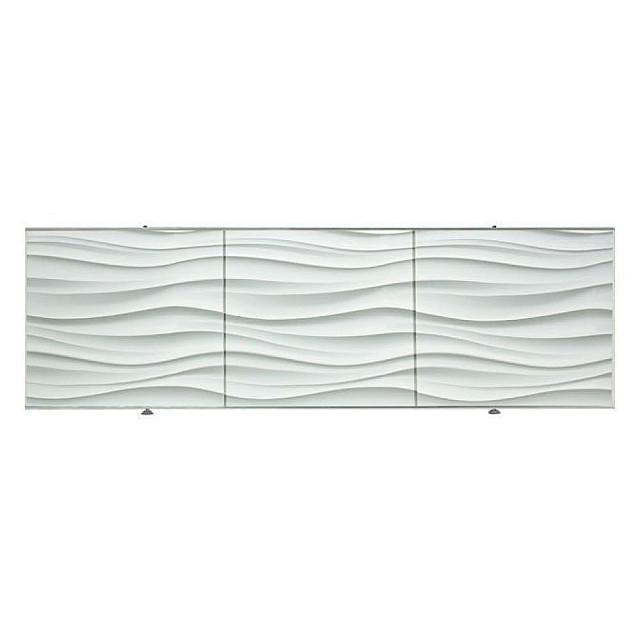 Экран под ванну 3D Perfecto Linea 36-031707 волна белая 1.7 м Экран под ванну 3D Perfecto Linea 36-031707 волна белая 1.7 м