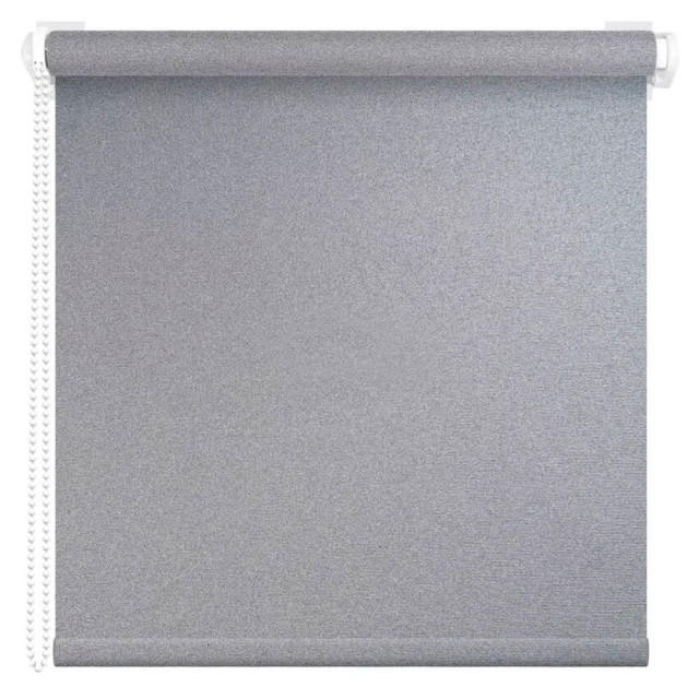 Штора рулонная Мегаполис 026.03 52*160 см серебристый