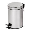 Ведро Bisk Caspian 90024 с педалью хром 10 л