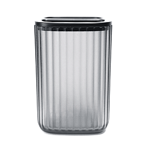 Стакан для щеток Bisk Brevik 90057 полупрозрачный черный