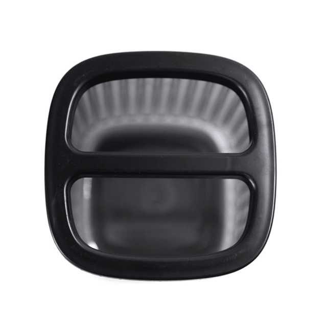 Стакан для щеток Bisk Brevik 90057 полупрозрачный черный