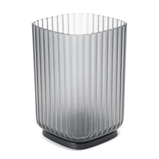 Стакан Bisk Brevik 90058 полупрозрачный черный