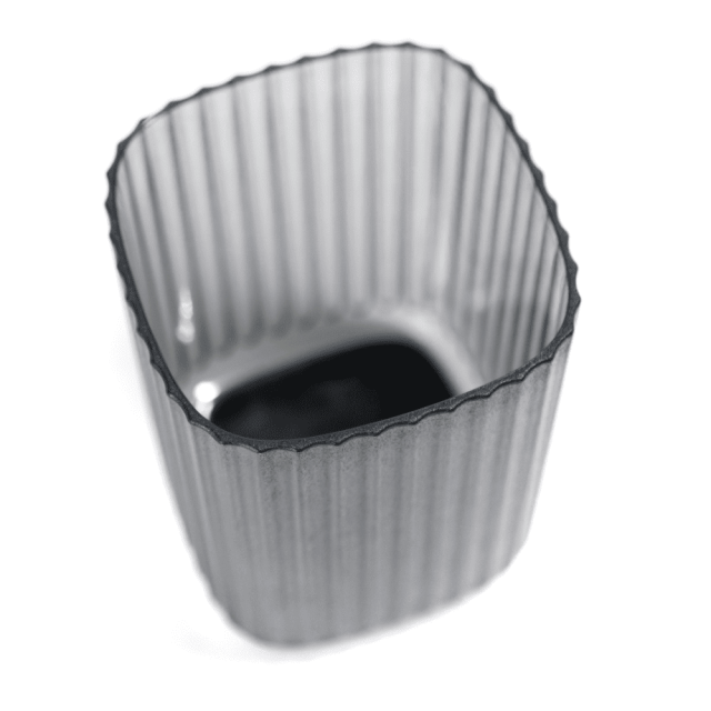 Стакан Bisk Brevik 90058 полупрозрачный черный